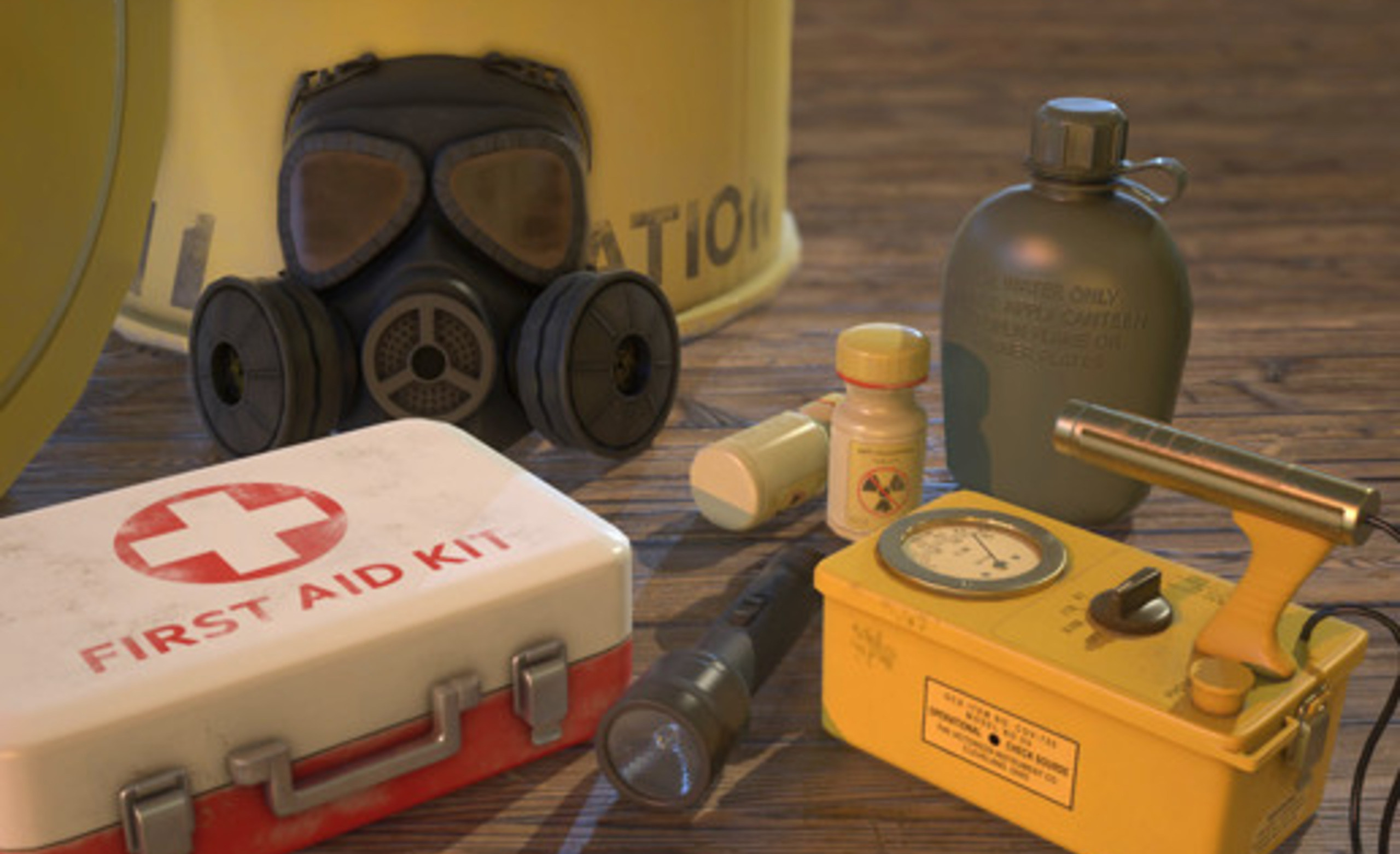 Nuclear Attack Survival Kit