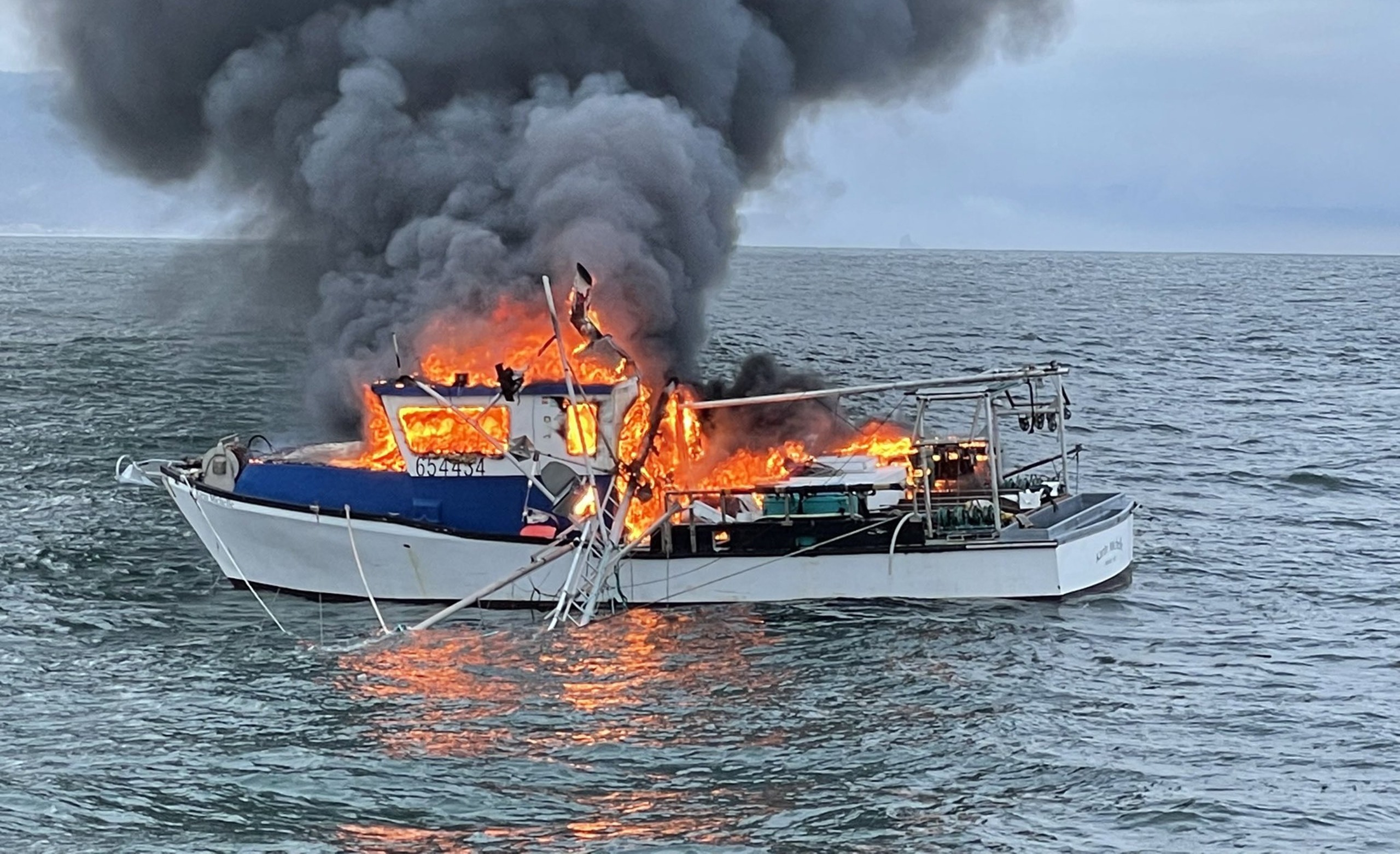 Surviving A Fire At Sea