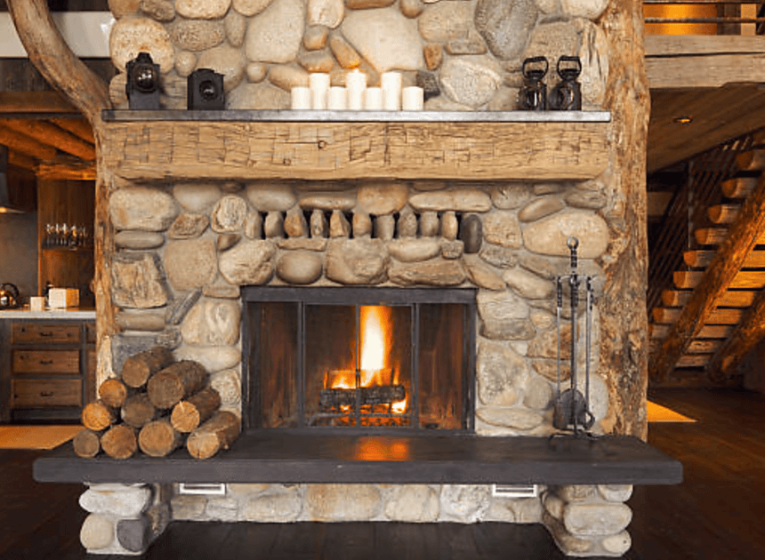 How To Build A Stone Fireplace