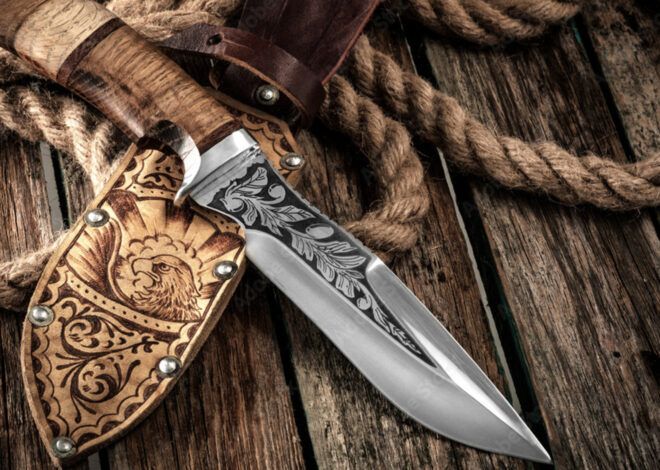 How To Make A Bowie Knife Sheath