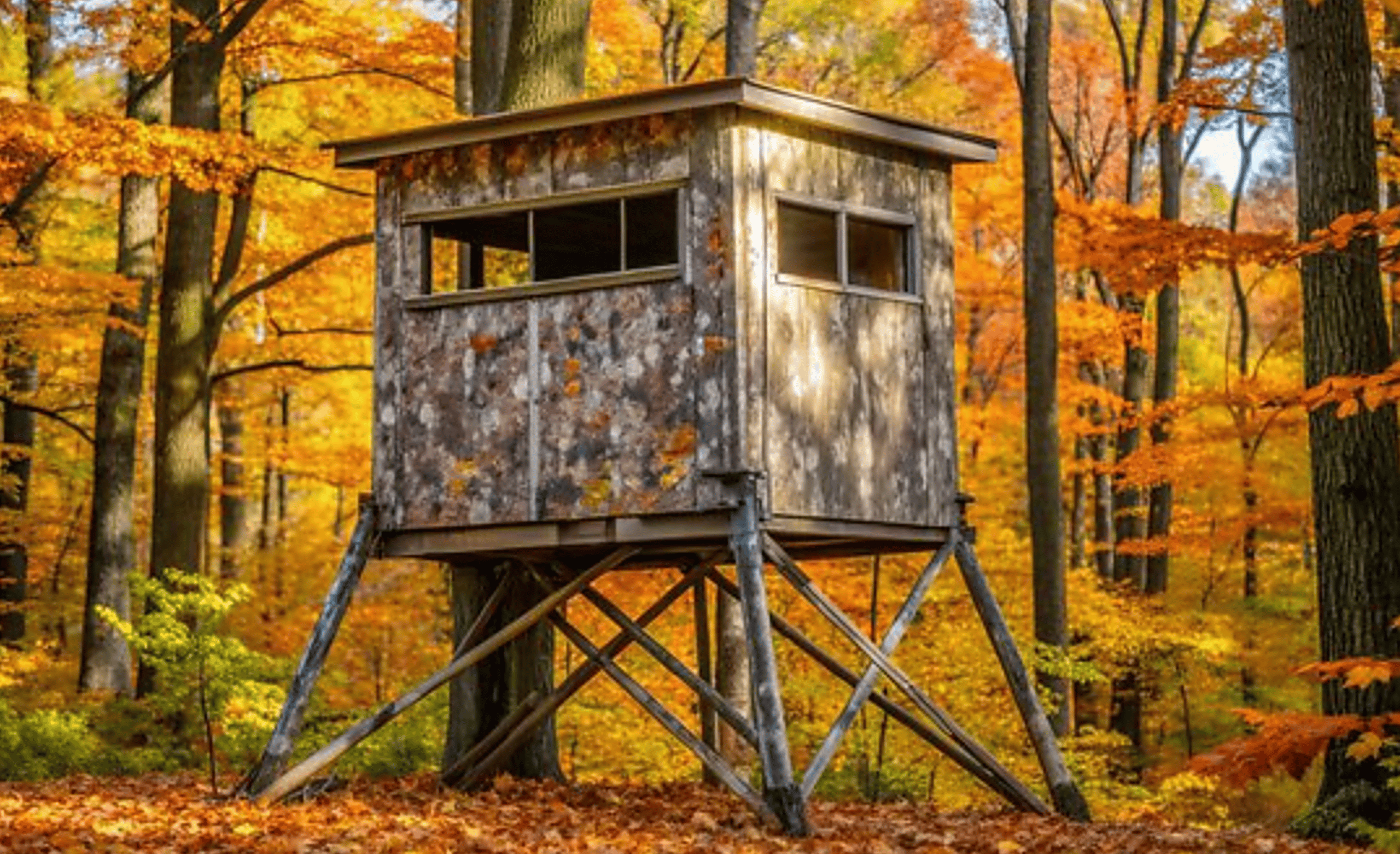 How To Make A Deer Blind