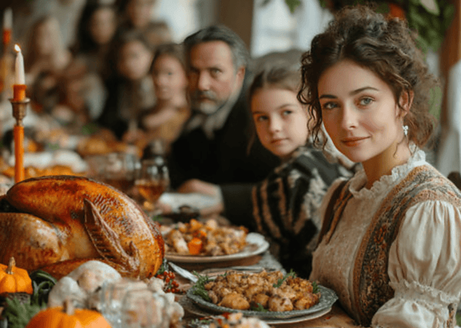 Making The Pilgrims First Thanksgiving Dinner