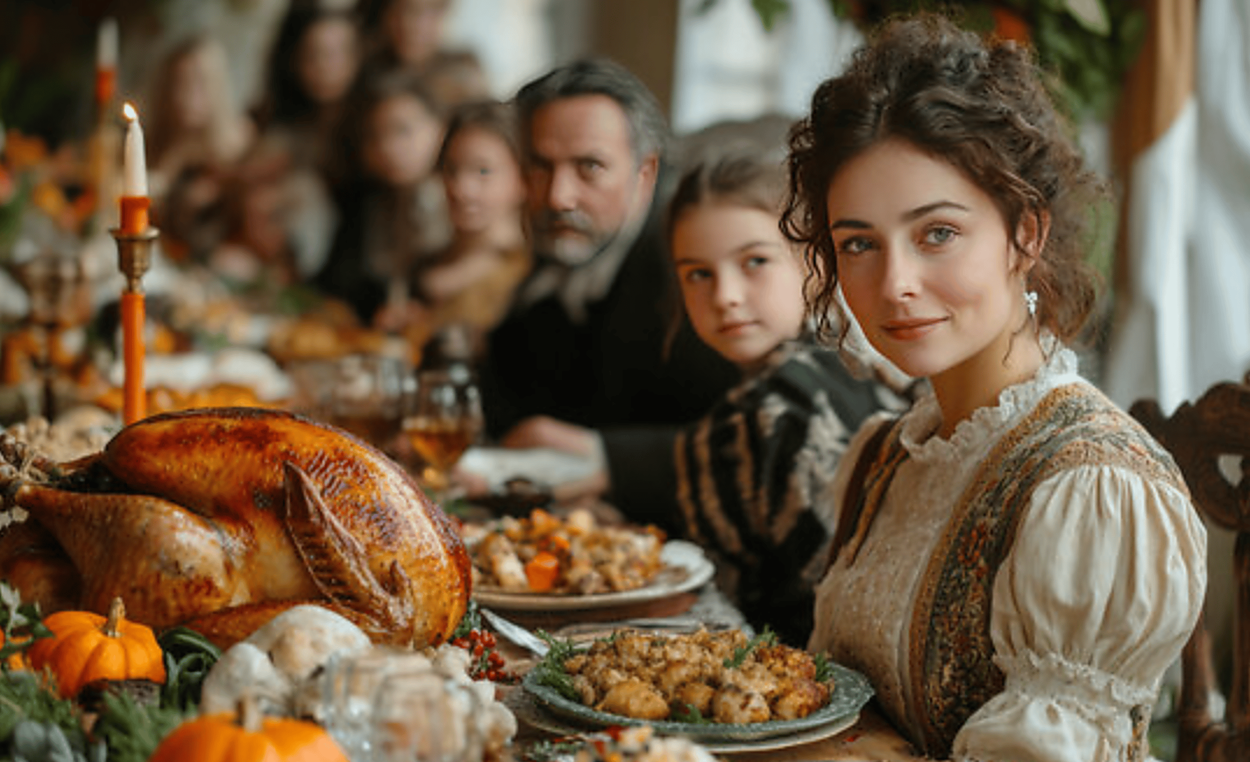 Making The Pilgrims First Thanksgiving Dinner