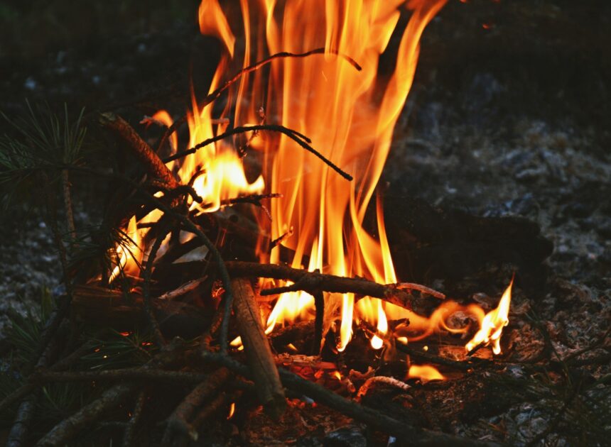 Starting A Fire With A Ferro Rod
