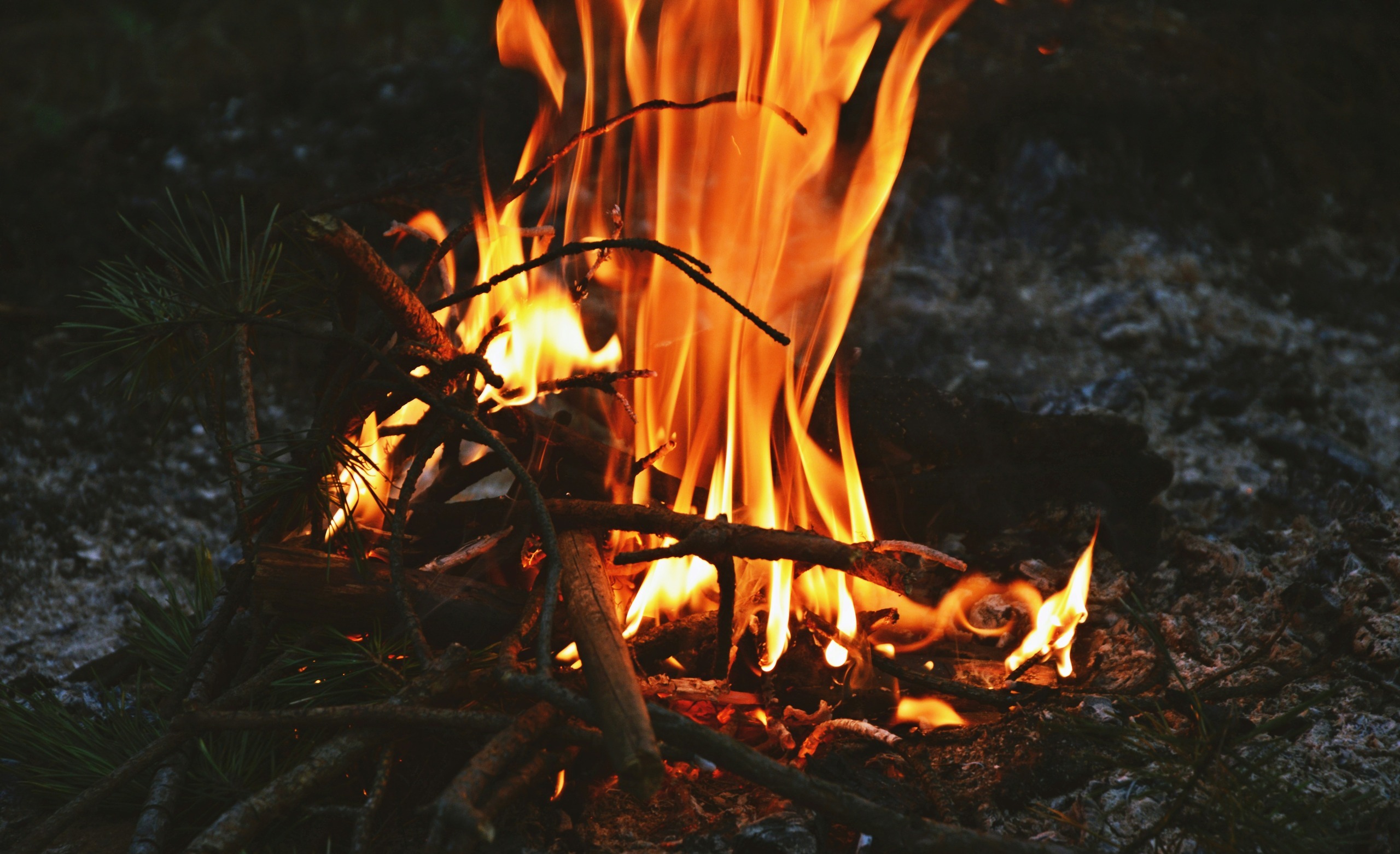 Starting A Fire With A Ferro Rod